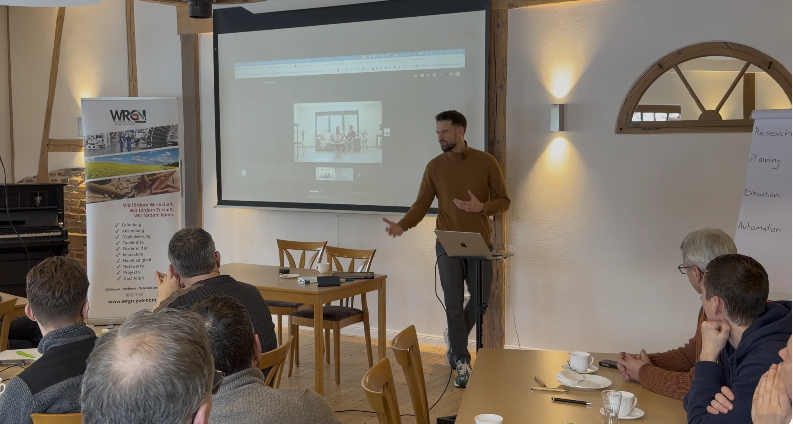 KI-Workshop für die Wirtschaftsförderung Region Göttingen Northeim