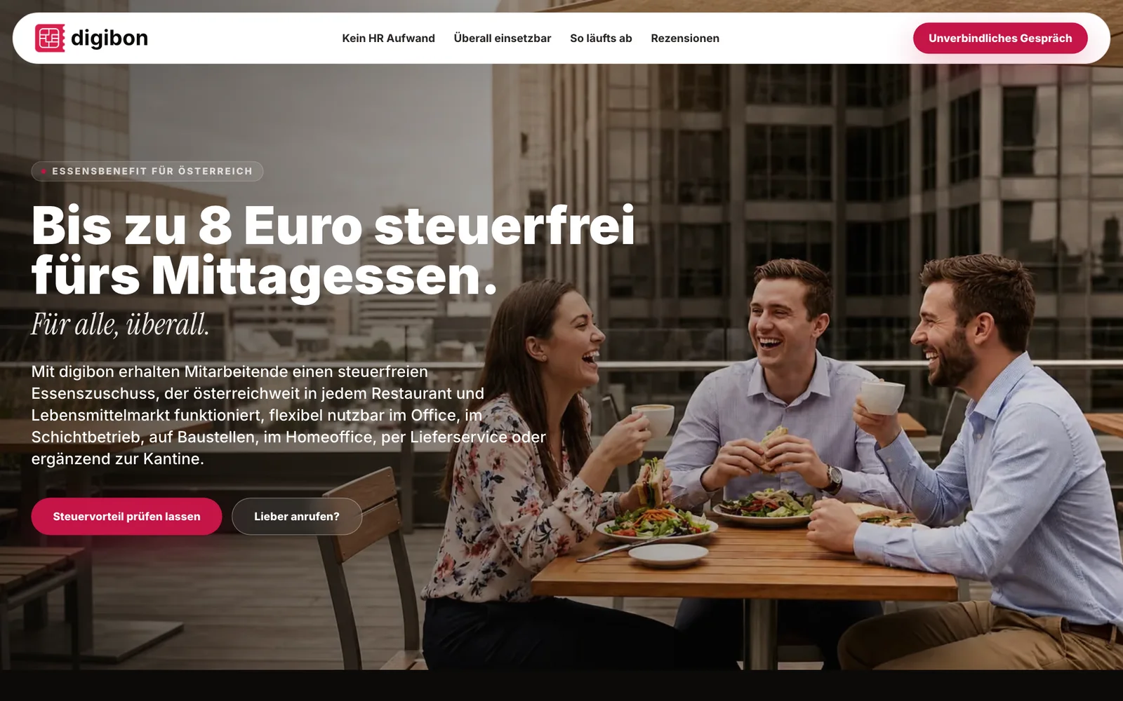 Neuer digibon Marken- und App-Auftritt für digitale Essensbenefits